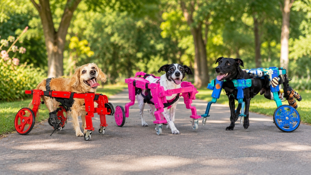 andador para cachorro